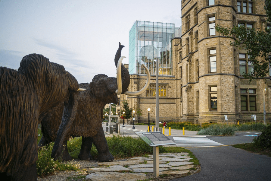 Canadian Museum of Nature located in Ottawa, Ontario.