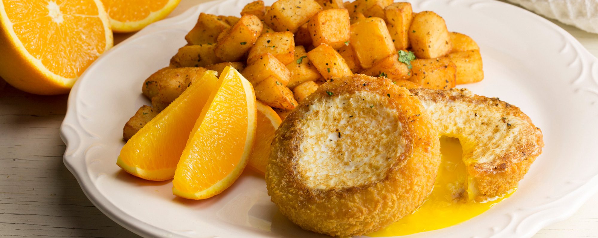 breakfast Onion Ring Fried Eggs headers