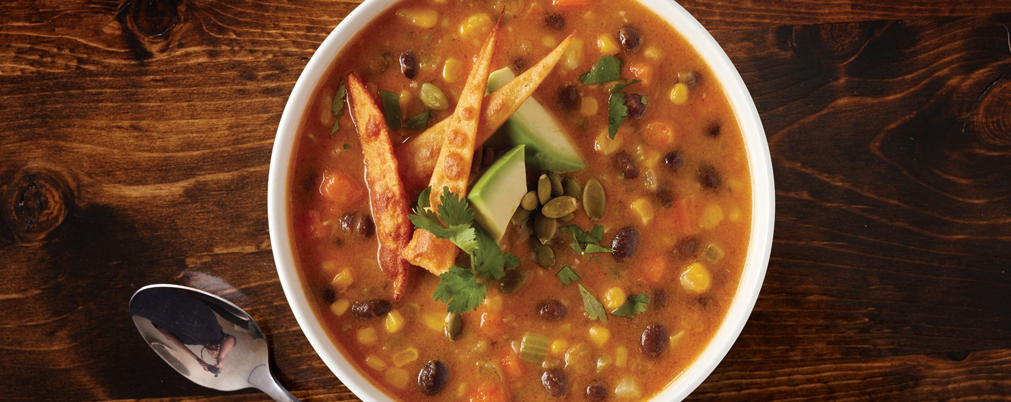 Crème de Citrouille Aux Tortillas