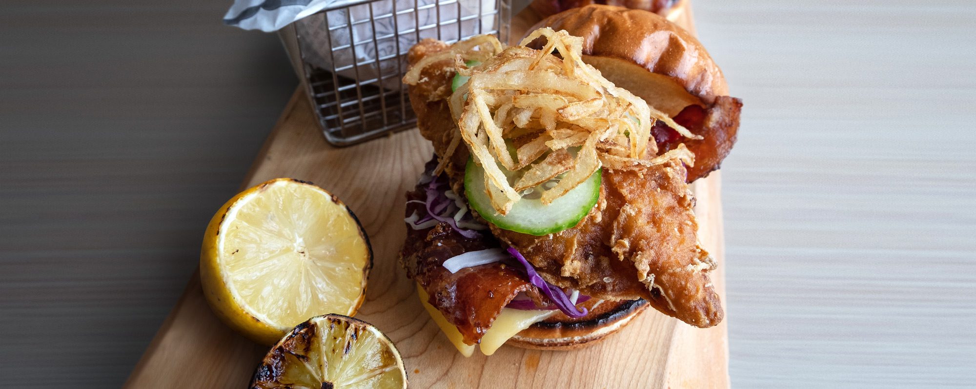 Dublin guinness battered cod sandwich recipe chef connexion