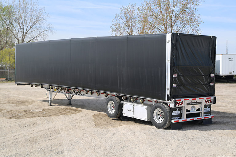 2019 BENSON 48′ Tandem Flatbed (121″ Spread)