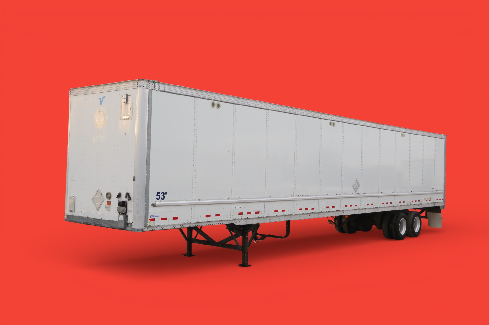 2015 Vanguard 53′ Tandem Plate Van