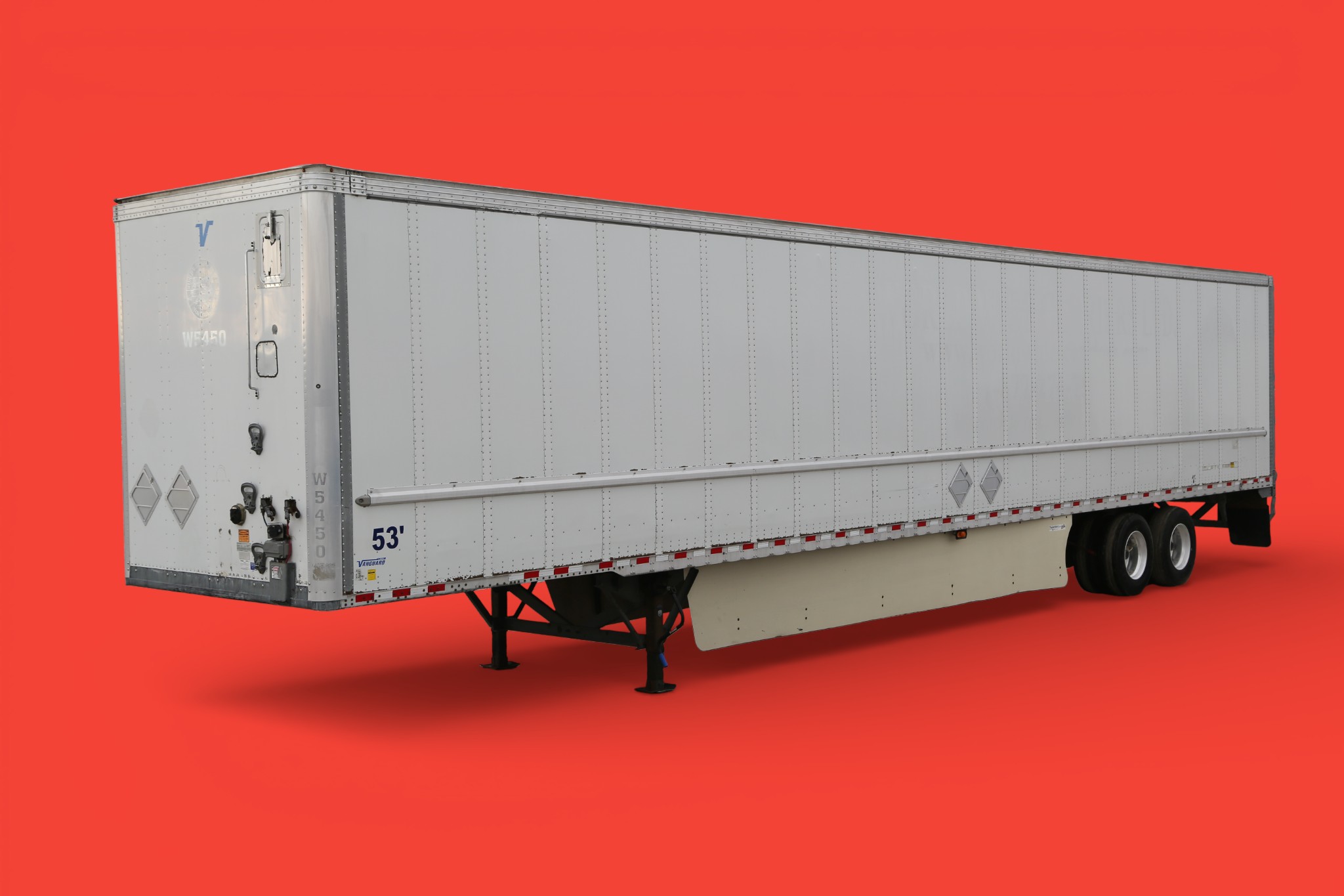 2016 Vanguard 53′ Tandem Plate Van