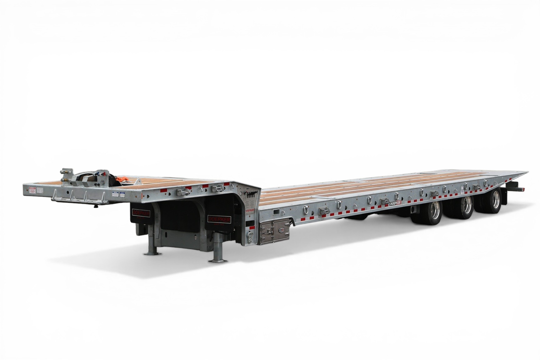 2027 DOEPKER 53′ Tridem Sliding Axle Trailer