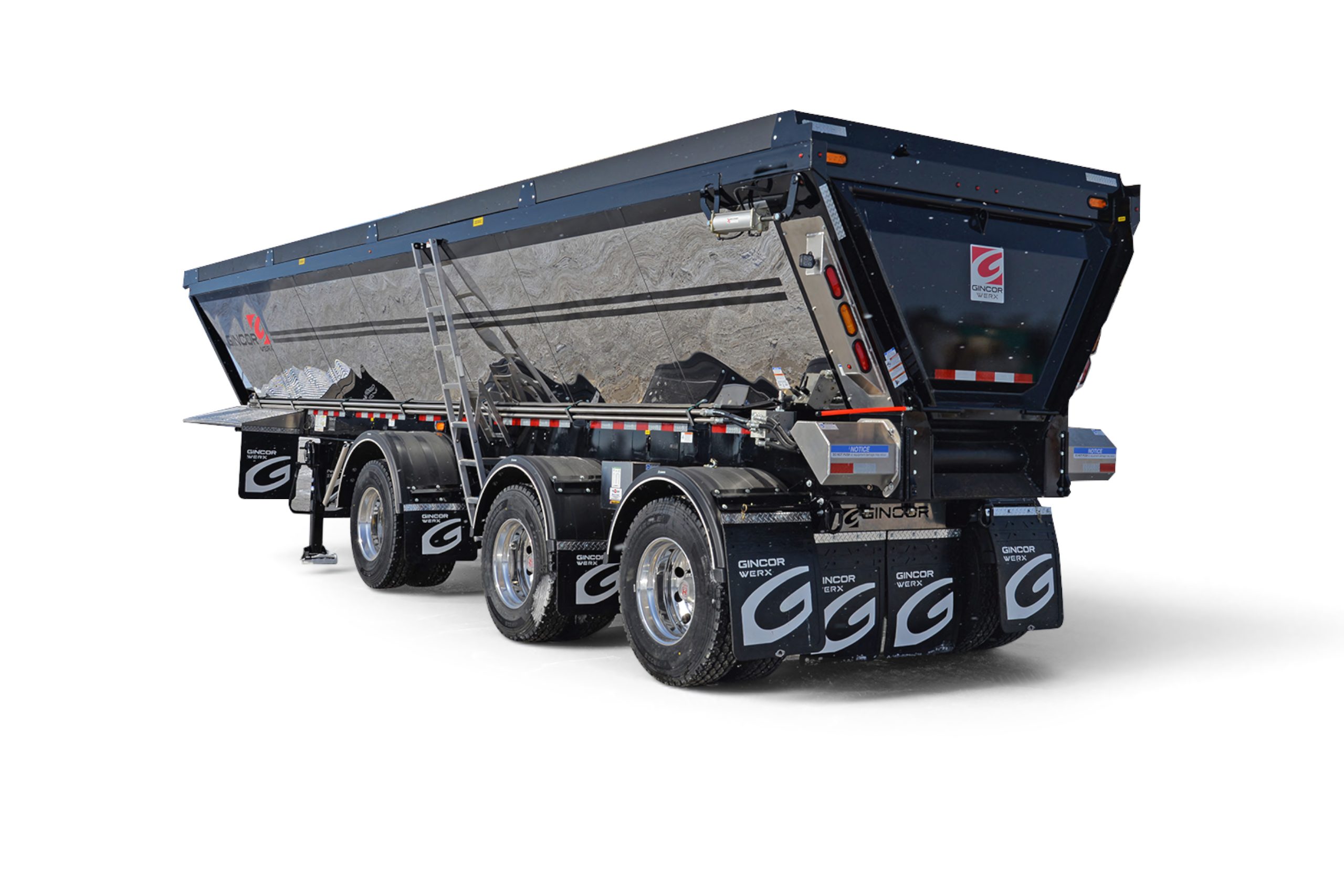 2028 GINCOR 3-Axle (393LBC) Livebottom Trailer