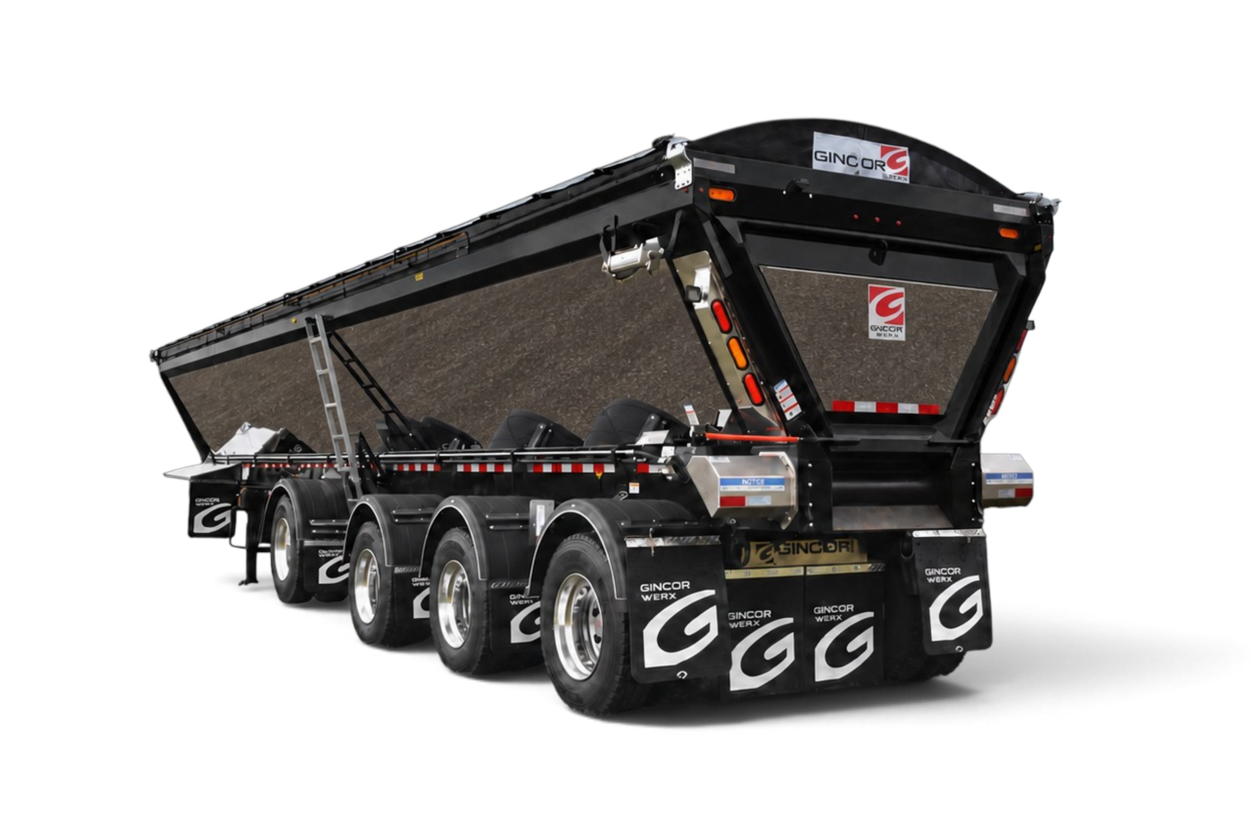 2028 GINCOR 4-Axle (484LBC) Livebottom Trailer